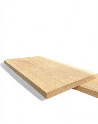 Holzstufe, 2,5/4cm Holztreppe, Eiche, Massivholz, Fensterbank, Wandtafel, Eichenregal