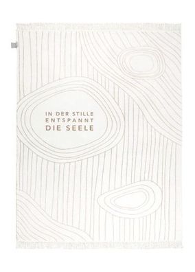 Zen Spirit Decke "In der Stille" 150x200 cm
