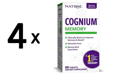 4 x Cognium - 60 tabs