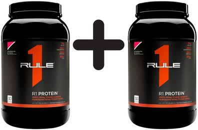 2 x R1 Protein, Strawberries & Creme - 876g