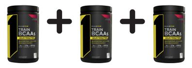 3 x Train BCAAs + Electrolytes, Fruit Punch - 450g