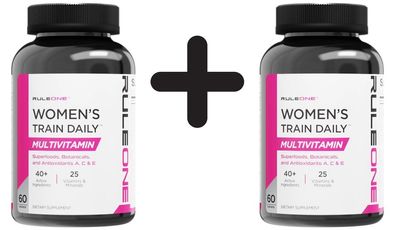2 x Women's Train Daily, Multivitamin - 60 tabs