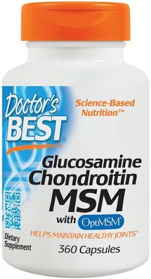 Glucosamine, Chondroitin with MSM - 360 caps
