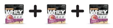 3 x Whey Protein, Raspberry & White Chocolate - 2000g