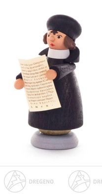 Miniatur Martin Luther H=ca 6 cm NEU Erzgebirge Weihnachtsfigur Holzfigur