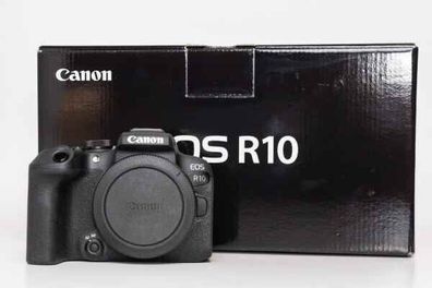 Canon EOS R10 24MP Spiegellose Systemkamera - Schwarz (Nur Gehäuse)