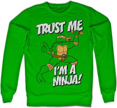 Teenage Mutant Ninja Turtles TMNT Trust Me, I'm A Ninja Sweatshirt Green