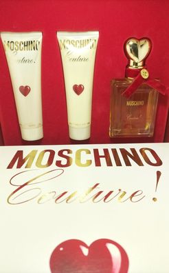 Moschino Couture Eau de parfum Spray 50ml + SHower Gel 50ml + Body Lotion 50ml