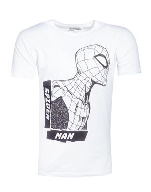Spider-Man - Side View Spidey Men's T-shirt - Spider-Man TS073154SPN - ...
