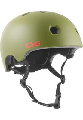 TSG Skate Helm Meta Solid Color satin olive - Größe / Kopfumfang in cm: ...