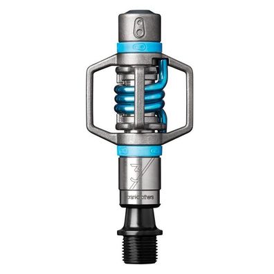 Crankbrothers Eggbeater 3 Klick-Pedal silber/ electric blue