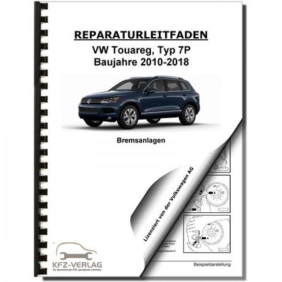 VW Touareg Typ 7P (10-18) Bremsanlagen Bremsen System Reparaturanleitung
