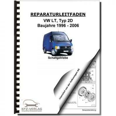 VW LT 2D 1996-2006 5 Gang Schaltgetriebe 000.1 000.2 Kupplung Reparaturanleitung