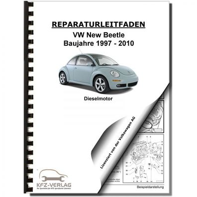 VW New Beetle 9C (97-10) 4-Zyl. 1,9l Dieselmotor 100-105 PS Reparaturanleitung