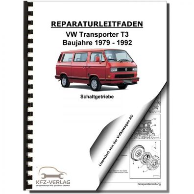 VW Transporter Bus T3 (79-92) 4 Gang Schaltgetriebe 091/ I Reparaturanleitung