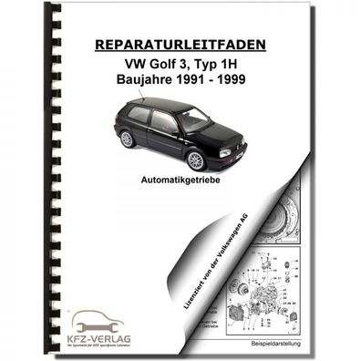 VW Golf 3 Typ 1H 1991-1999 4 Gang Automatikgetriebe 096 Reparaturanleitung