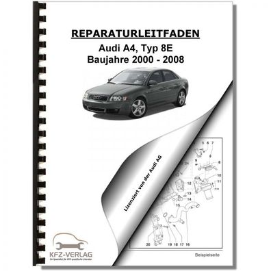 Audi A4 8E (00-08) 6-Zyl. Dieselmotor Mechanik 155-180 PS Reparaturanleitung