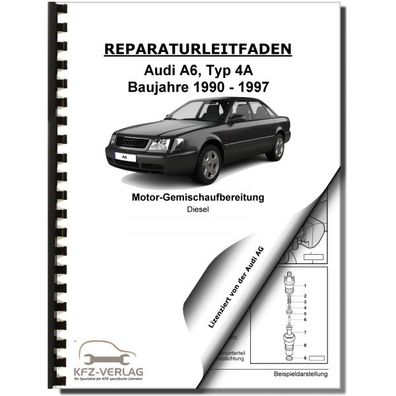 Audi A6 4A 1990-1997 Diesel Einspritz/ Vorglühanlage 1,9l Reparaturanleitung