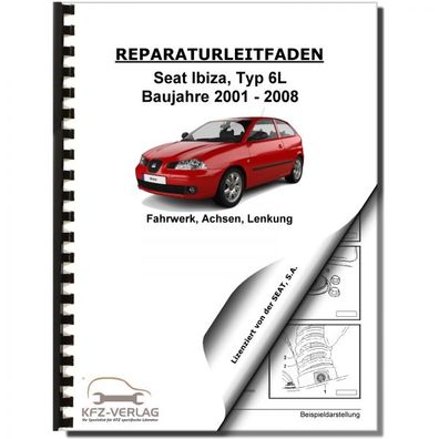 SEAT Ibiza Typ 6L 2001-2008 Fahrwerk Achsen Lenkung Reparaturanleitung
