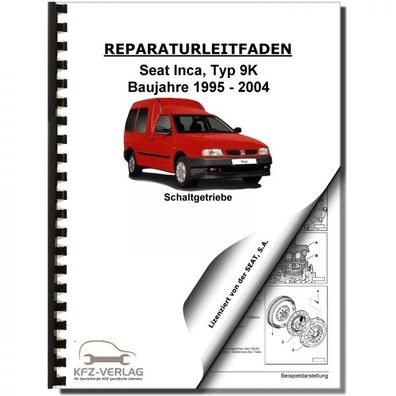SEAT Inca Typ 9K 1995-2004 5 Gang Schaltgetriebe 085 Kupplung Reparaturanleitung