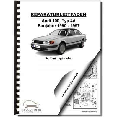 Audi 100 Typ 4A 1990-1997 4 Gang Automatikgetriebe 01N AWD Reparaturanleitung