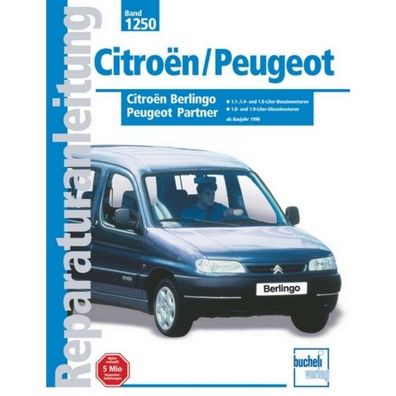 Peugeot Partner (1998-2001) Reparaturanleitung Bucheli Verlag
