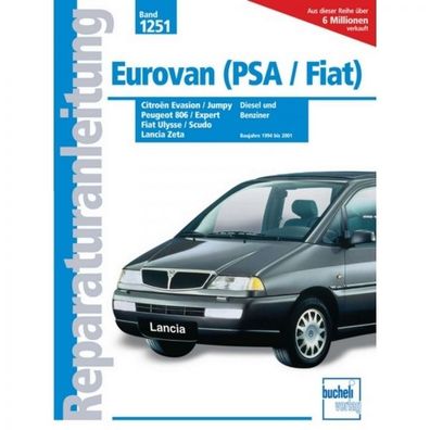 Eurovan (PSA/ Fiat) Lancia Zeta (1994-2001) Reparaturanleitung