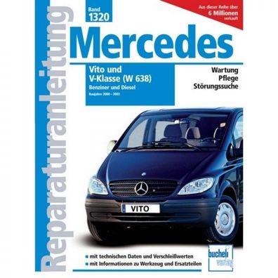 Mercedes V-Klasse W638 Benzin/ Diesel (2000-2003) Reparaturanleitung