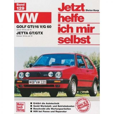 VW Jetta II GT/ GTX 19E 10.1984-1992 Reparaturanleitung Motorbuch Verlag JHIMS