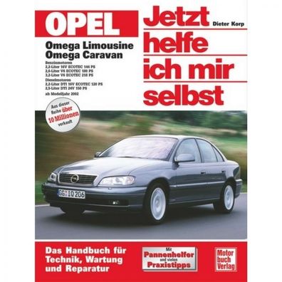 Opel Omega B2 Limousine/ Caravan 1999-2003 Reparaturanleitung Motorbuchverlag
