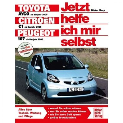 Toyota Aygo Benzin/ Diesel 2005-2014 Reparaturanleitung Motorbuchverlag JHIMS