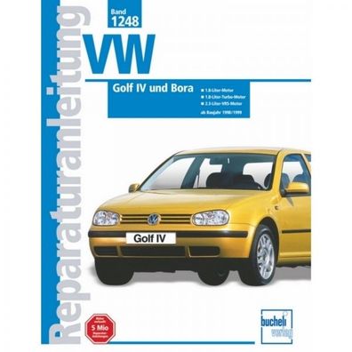 VW Golf IV, Typ 1J (1998-2001) Reparaturanleitung Bucheli Verlag