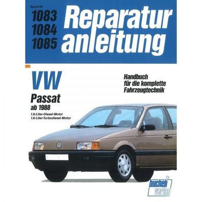 VW Passat Typ 31/35/ B3 (1988-1993) Reparaturanleitung Bucheli Verlag