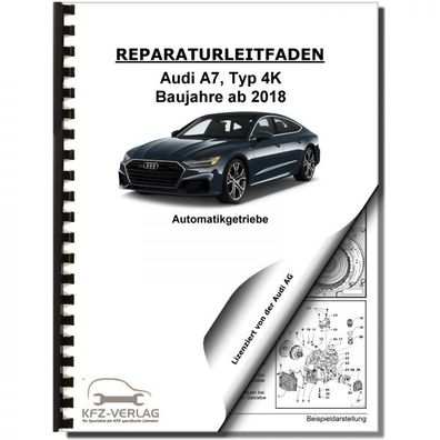 Audi A7 Typ 4K ab 2018 8 Gang Automatikgetriebe 0D5 Reparaturanleitung