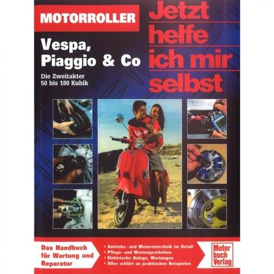 Motorroller Vespa Piaggio und Co Die Zweitakter 50-180 Kubik Reparaturanleitung