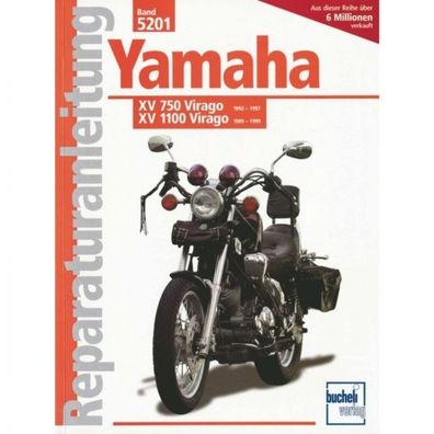 Yamaha XV 750/1100 Virago (1989-1999) Reparaturanleitung Bucheli Verlag