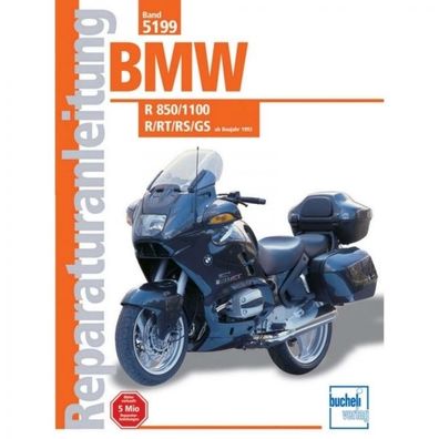 BMW R 850/1100 R/ RT/ RS/ GS (1993-2001) Reparaturanleitung Bucheli Verlag