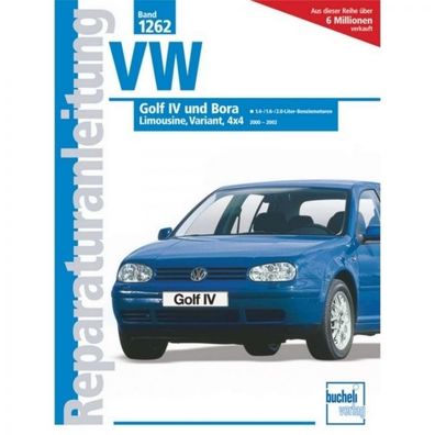VW Golf IV Limousine/ Variant/4x4 (2000-2002) Reparaturanleitung Bucheli Verlag