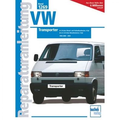 VW Transporter T4 (1996/2000-2003) Reparaturanleitung Bucheli Verlag