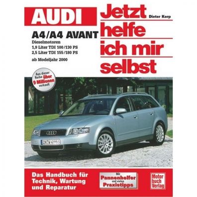 Audi A4/ A4 Avant Diesel Typ B6 2000-2004 Reparaturanleitung Motorbuchverlag
