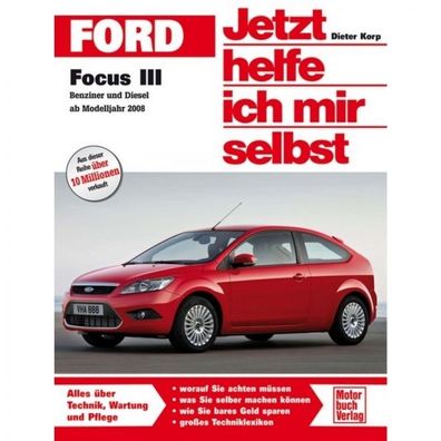 Ford Focus III Benziner/ Diesel 2008-2010 Reparaturanleitung Motorbuchverlag