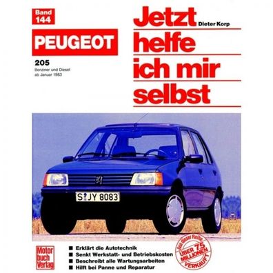Peugeot 205 Benzin/ Diesel 01.1983-1998 Reparaturanleitung Motorbuchverlag JHIMS
