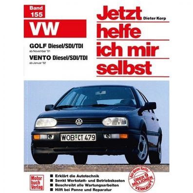 VW Golf III Diesel/ SDI/ TDI, Typ 1H 11.1991-1997 Reparaturanleitung JHIMS