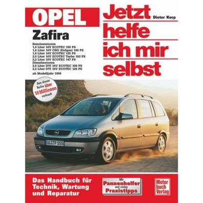 Opel Zafira A Benzin/ Diesel 1999-2005 Reparaturanleitung Motorbuchverlag JHIMS