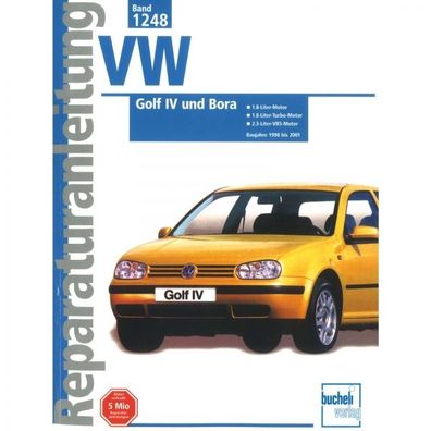 VW Golf IV und Bora Typ 1J (1998-2001) Reparaturanleitung Bucheli Verlag
