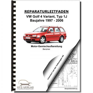 VW Golf 4 Vatiant 97-06 Motronic Einspritz- Zündanlage 150 PS Reparaturanleitung