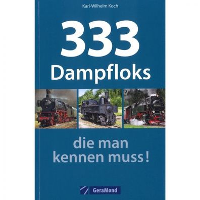 333 Dampfloks die man kennen muss Katalog Broschüre