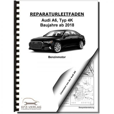 Audi A6 Typ 4K ab 2018 4-Zyl. 2,0l Benzinmotor Reparaturanleitung