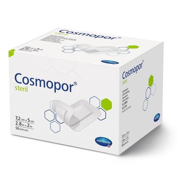 Cosmopor Steril Wundverband 7,2 x 5 cm 50 Stück