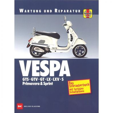 Vespa GTS GTV GT LX LXV S Das Schrauberbuch - Wartungs- und Reparaturanleitung